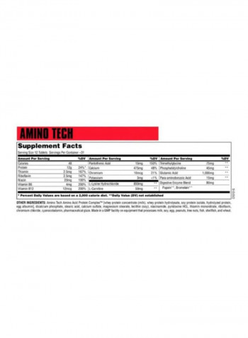 Amino Tech - 375 Tablets