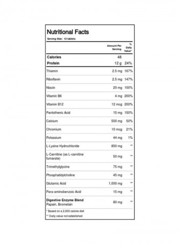 Amino Tech - 375 Tablets