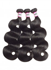 Pack Of 3 Long Curly And Wavy Hair Wig Black