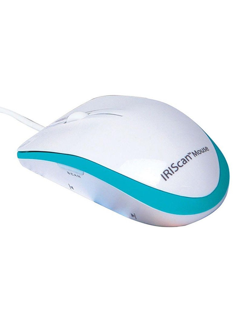 Wired Optical Mouse White/Blue