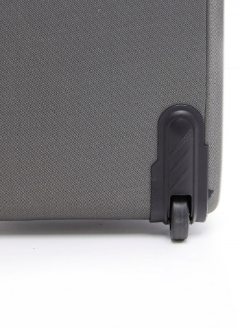 4-Piece Soft Trolley Luggage Bags Set Grey