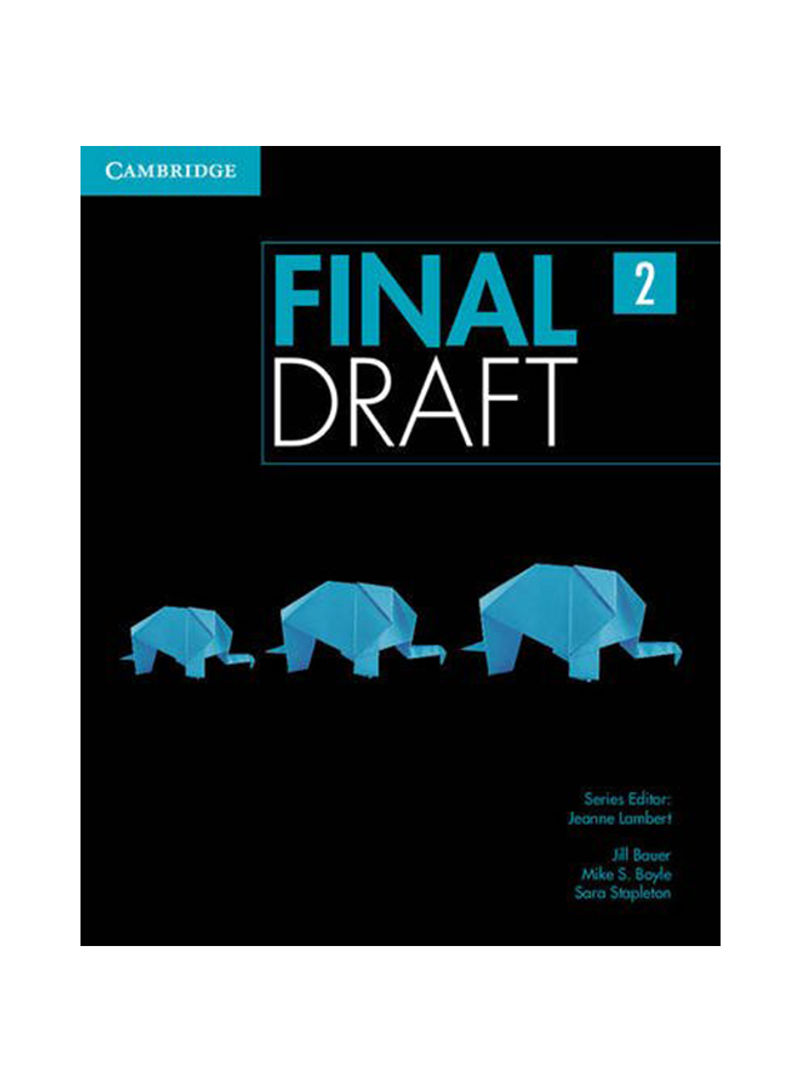 Final Draft Level 2 Student's Book With Online Writing Pack Paperback Student Edition