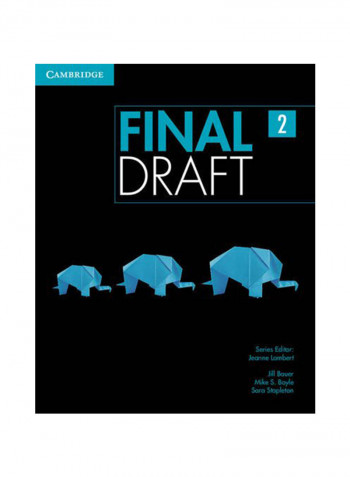 Final Draft Level 2 Student's Book With Online Writing Pack Paperback Student Edition