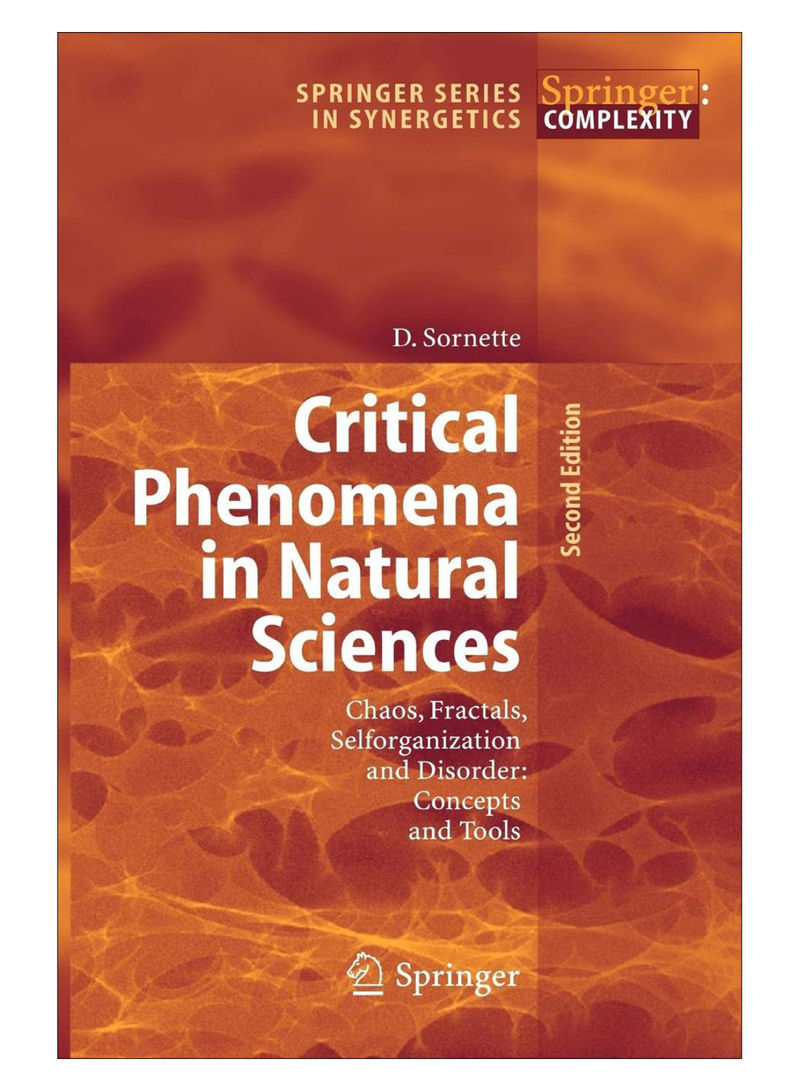 Critical Phenomena In Natural Sciences Paperback 2003. 2nd Print Edition