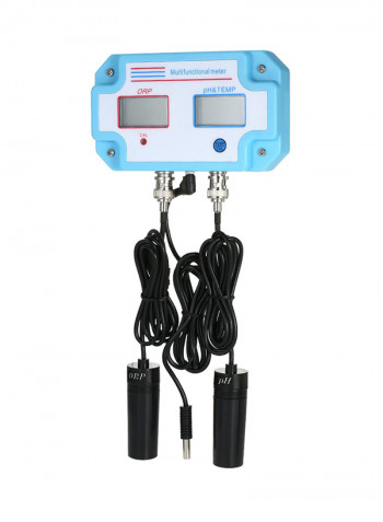 Professional LCD Water Quality Tester Blue/White/Black 5.1 x 3 x 1inch