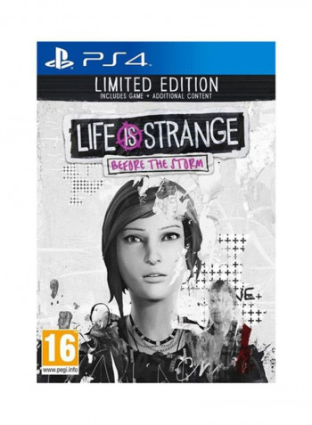 Life Is Strange: Before The Storm Limited Edition (Intl Version) With DualShock 4 Wireless Controller - PlayStation 4 (PS4)