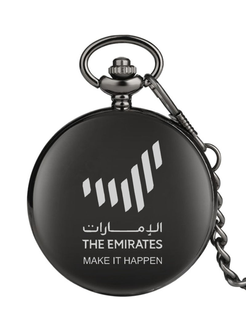 10-Piece The Emirates Make It Happen UAE Souvenir Quartz Pocket Watch