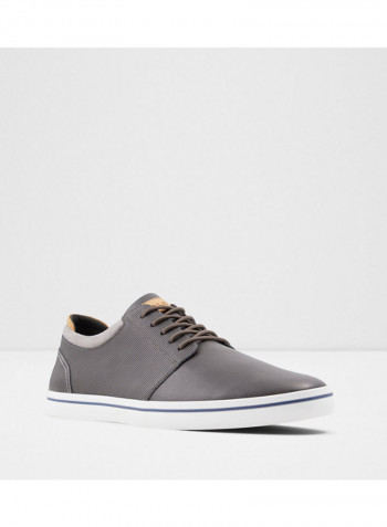 Dwain Lace-Up Low Top Sneakers Grey