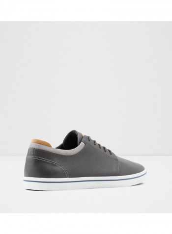 Dwain Lace-Up Low Top Sneakers Grey