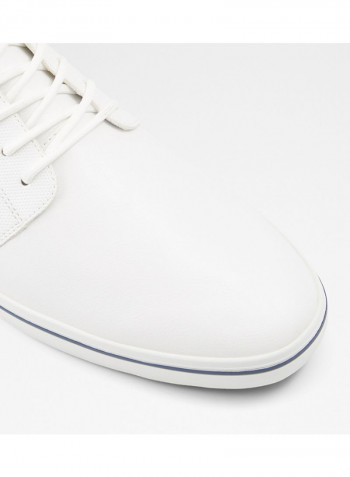 Dwain Lace-Up Low Top Sneakers White