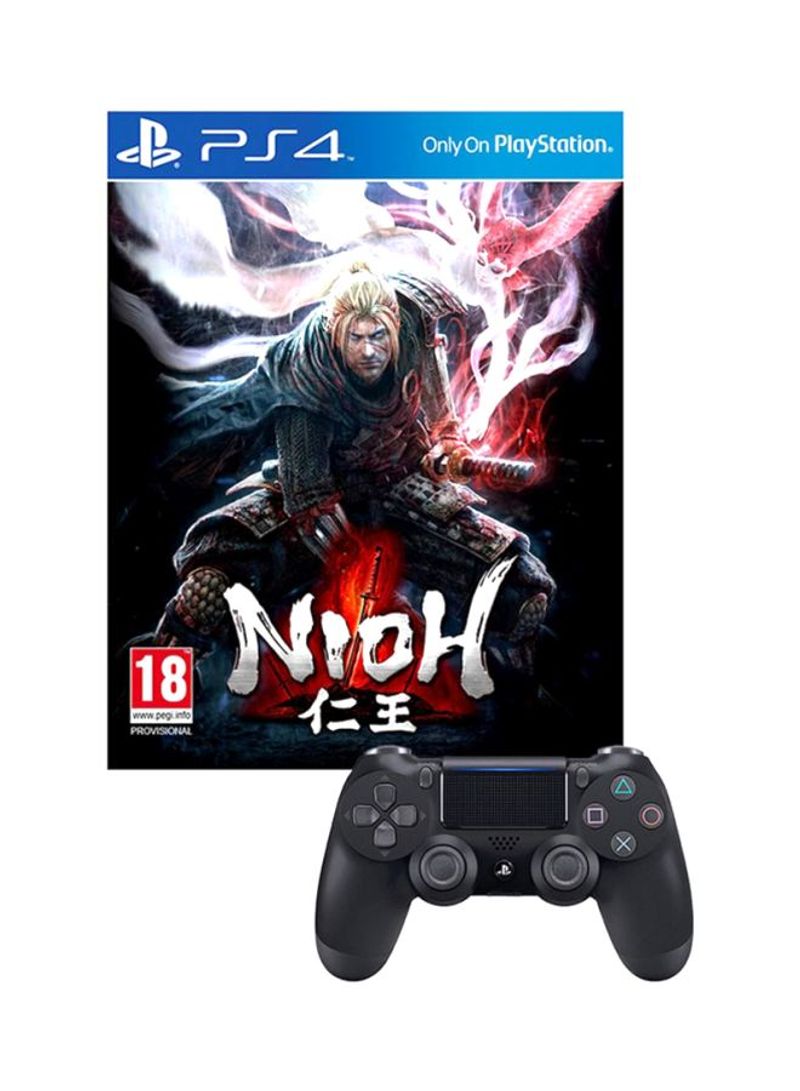 Nioh (Intl Version) With DualShock 4 Wireless Controller - PlayStation 4 (PS4)