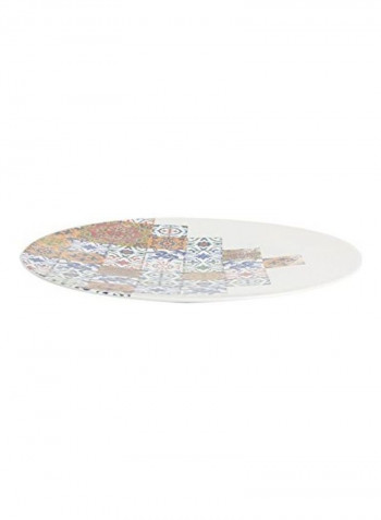 Porcelain Food Plate Multicolour