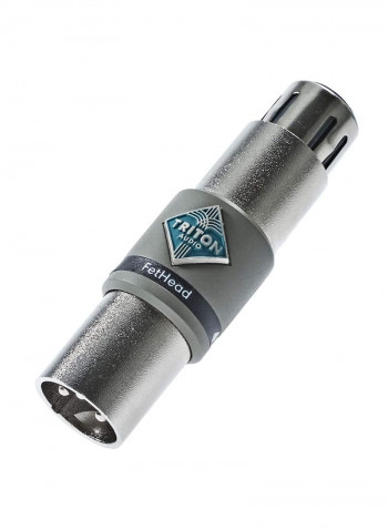 Audio In-Line Microphone Preamp FetHead Silver/Grey