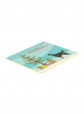 Gordon Setter Christmas Kitchen Mat Multicolour 11 x 11inch