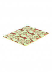 Merry Christmas Joy Reindeer Kitchen Mat Multicolour 11 x 11inch