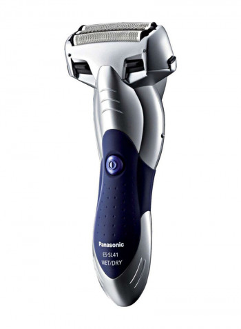 3-Blade Cutting Shaver Silver/Blue