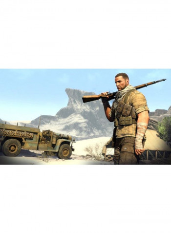 Sniper Elite III: Ultimate Edition (Intl Version) With DualShock 4 Wireless Controller - Action & Shooter - PlayStation 4 (PS4)