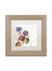 La Belle VIe I Framed Wall Art Multicolour 11 x 11inch
