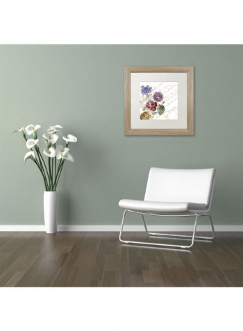La Belle VIe I Framed Wall Art Multicolour 11 x 11inch