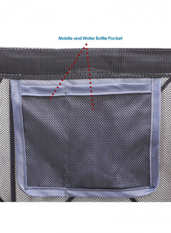 Baby Safe Foldable Playard - Grey