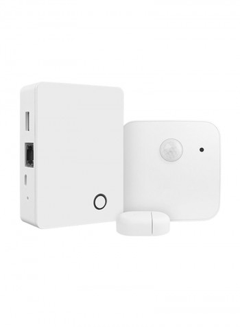 Bestcon Wireless Alarm And Security Sensor Kit With Switch Door Sensor White