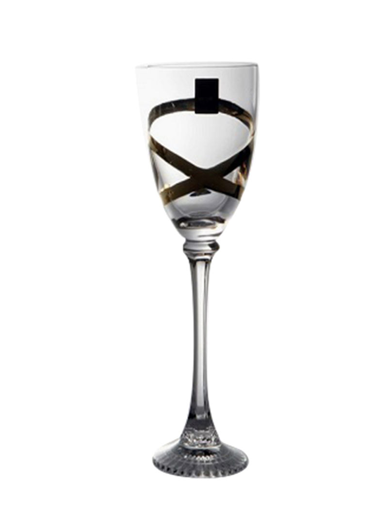 Goblet Gold Infinity Glass Transparent/Gold 223x93millimeter
