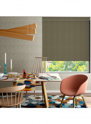 Single Sunset Window Blind Green 160x150cm