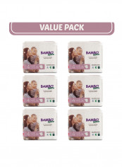 Eco-Friendly Diapers, Size 4,10-18Kg Value Pack, 180 Count