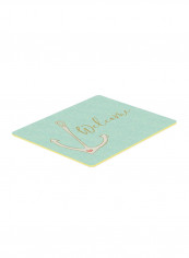 Anchor Welcome Kitchen Mat Multicolour 11 x 11inch