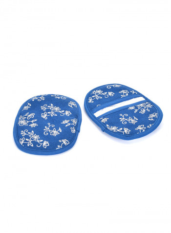 7-Piece Floral Lace All-In-One Bakers Bundle blue