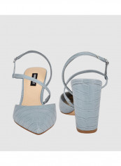High Heels Syn Sling Back Sandals Blue تقييمات High Heels Syn Sling Back Sandals Blue