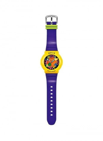 Kids' Baby-G Resin Analog/Digital Watch Bga-131-9BDR