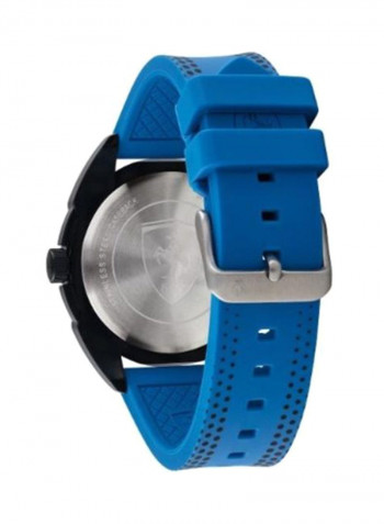 Men's Water Resistant Rubber Analog Watch 830518