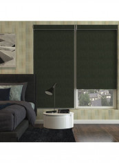 Single Sunset Roller Blackout Blind Green 120x200cm