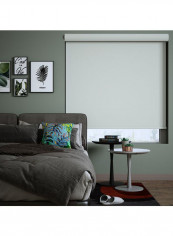 Single Sunset Roller Blackout Blind White 120x200cm