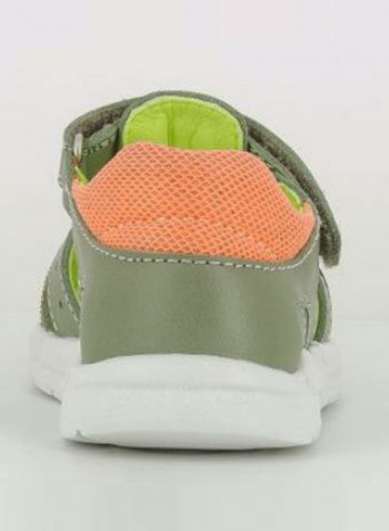 Stepeasy Closed Toe Casual Sandals أخضر/ برتقالي