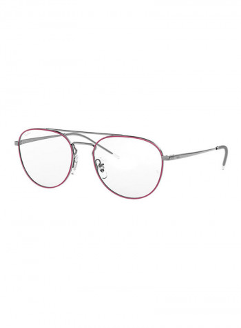 Men's Full Rim Pilot Eyeglass Frame - Lens Size: 55 mm