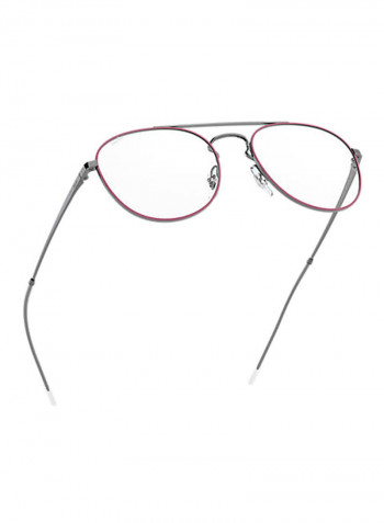 Men's Full Rim Pilot Eyeglass Frame - Lens Size: 55 mm
