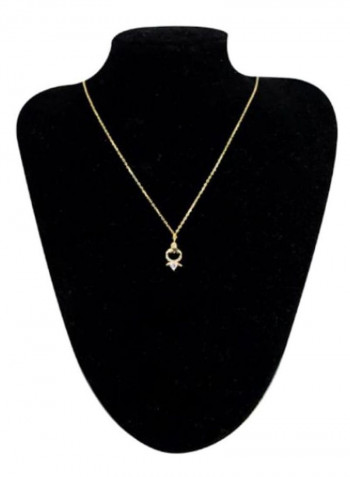 14K Gold Plated Sterling Silver Pendant Necklace