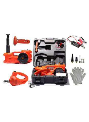 4-In-1 Electric Hydraulic Floor Jack Kit