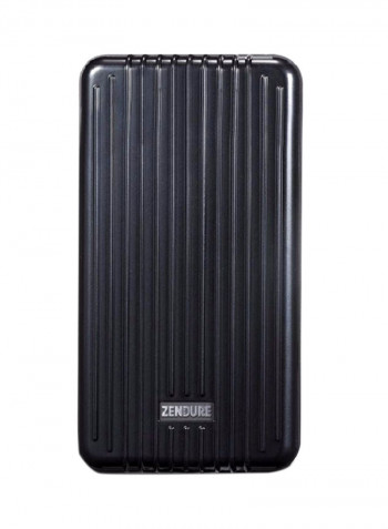 20100 mAh Portable Power Bank Black