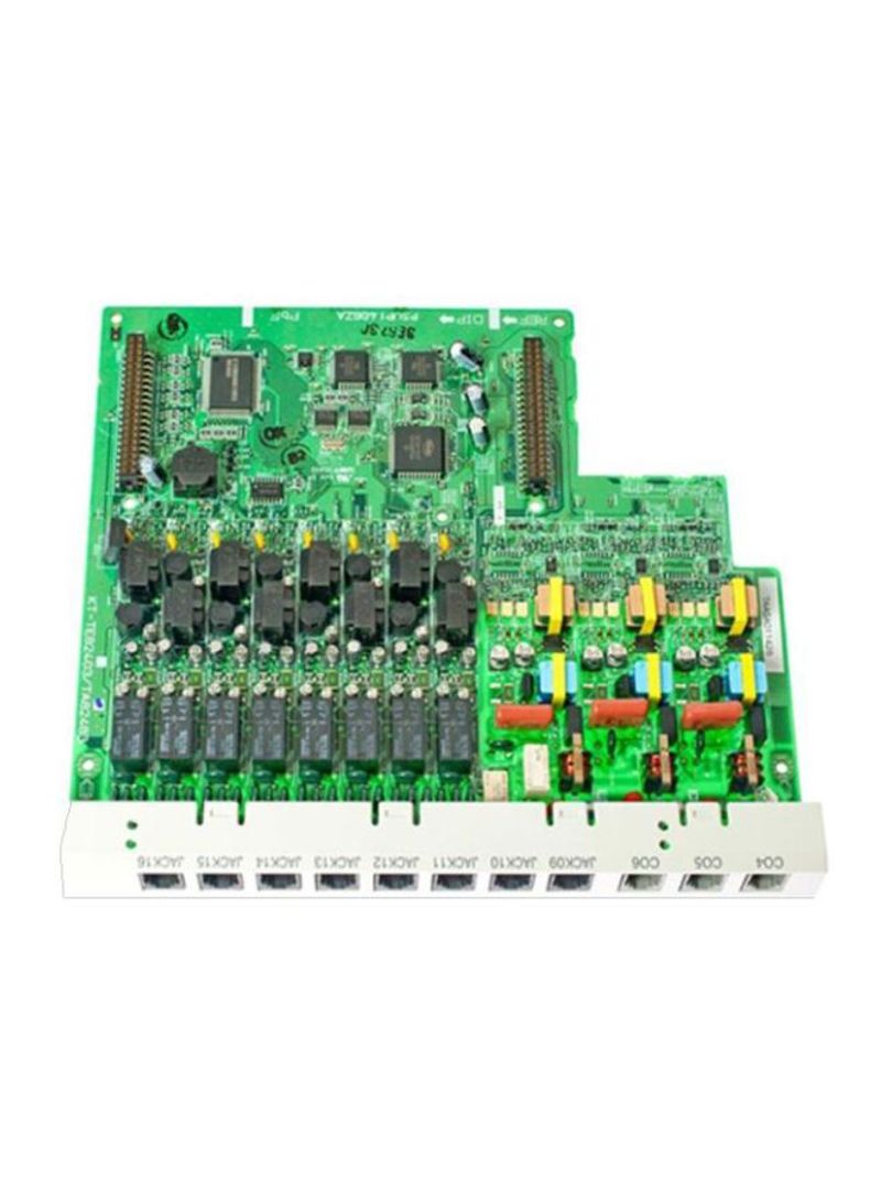 Telephone System Expansion Card White/Green/Black