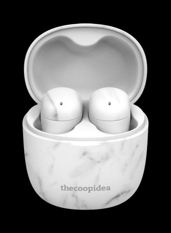 True Wireless Earbuds White