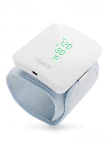 View Wrist Blood Pressure Monitor White