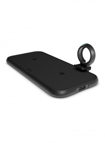 4-In-1 Wireless Charger Black