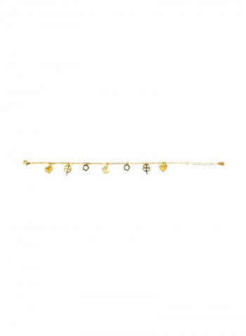 14 Karat Sterling Gold Plated Bracelet