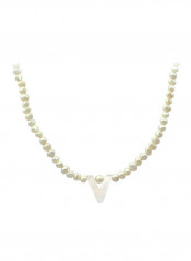 Pearls Strand Letter V Necklace reviews Pearls Strand Letter V Necklace