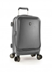 Heys Portal Access 4W Bag Luggage Trolley 66cm Pewter