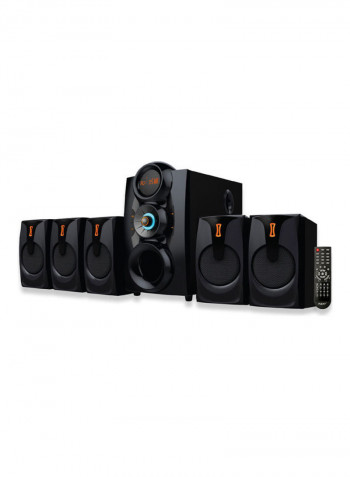 5.1 Channel Home Theater System With Remote FHT851RK-SL Black