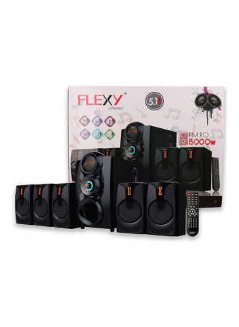 5.1 Channel Home Theater System With Remote FHT851RK-SL Black